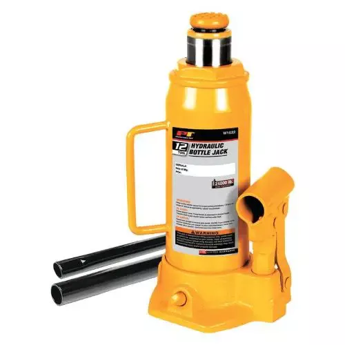 12 Ton Hydraulic Bottle Jack – 9-1/4″ to 18-1/2″ Lift – PERW1632