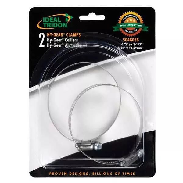 2-Pk Hose Clamps