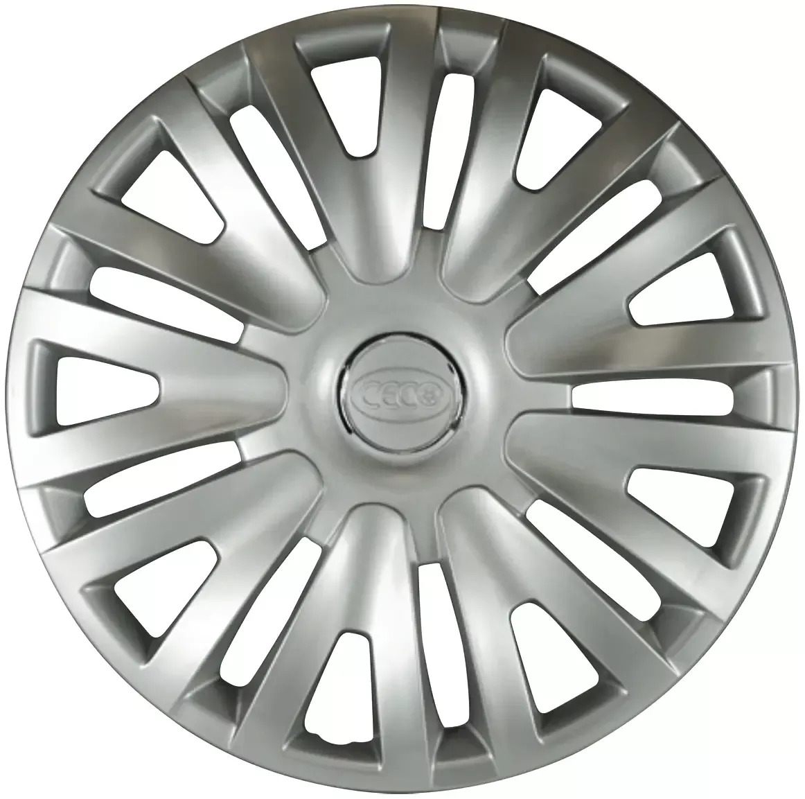 (4)18 Spoke Silver Abs Wheelcover 16″ – CECCD80-2209-16
