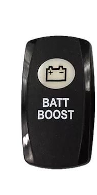 “BATT BOOST” Switch Faceplate Contura V