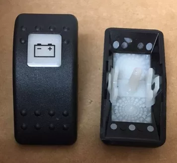 “Battery” Switch Faceplate Contura II