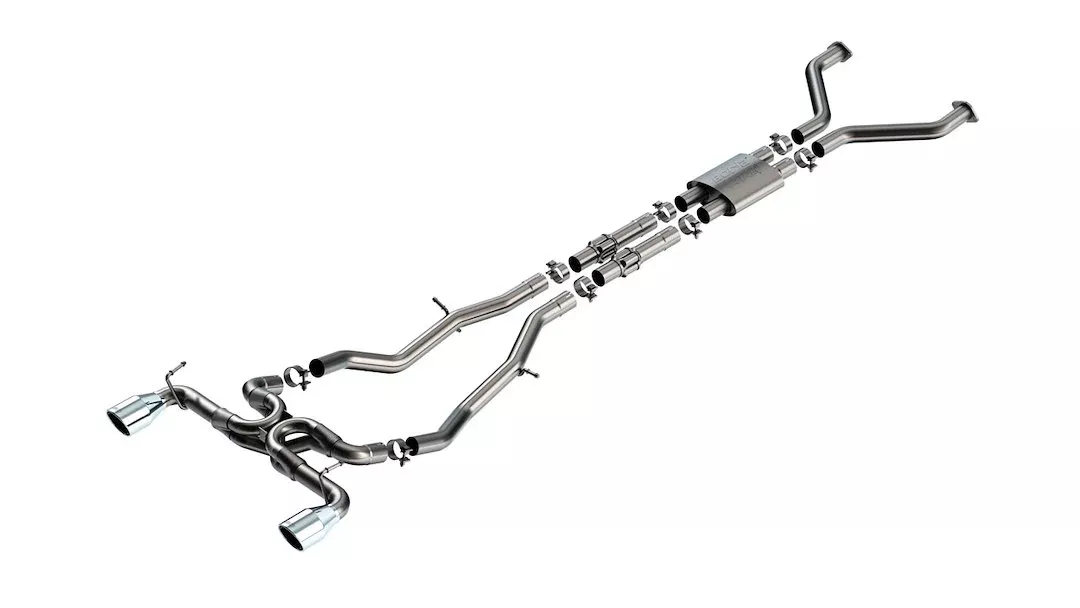 Borla ATAKSeries Cat Back System Dual Dual Exhaust System Kit 140930