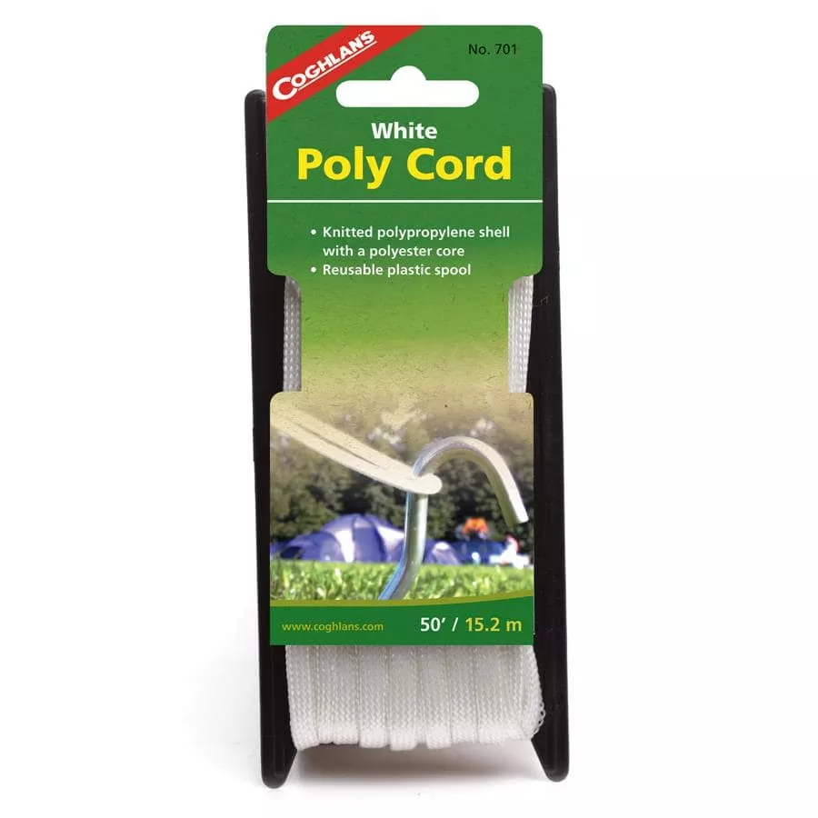 Braided Nylon Cord White