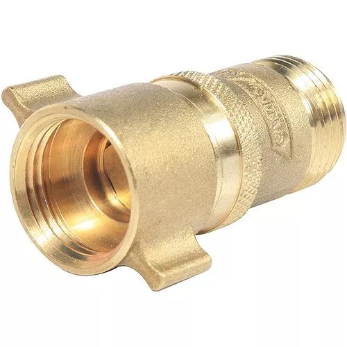 Camco 40055 Water Pressure Regulator – 3/4″ Brass Lead-Free