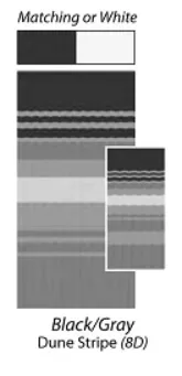 Carefree RV 302428D8DG81RB Awning Fabric, 21',0" - DSBG/DBG