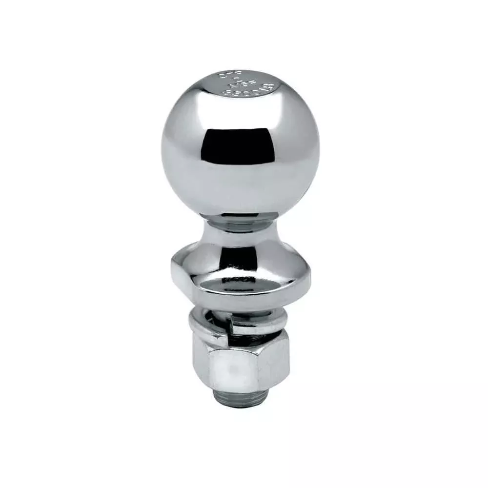 Chrome Hitch Ball 2 X 3/4 X 3-3/8 3 500 Lb.