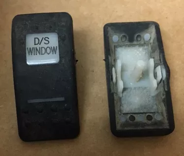 “D/S Window” Switch Faceplate Contura II