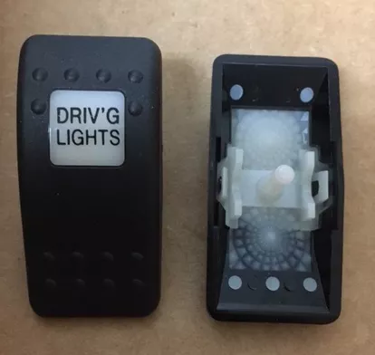 “DRIV’G Lights” Switch Faceplate Contura II