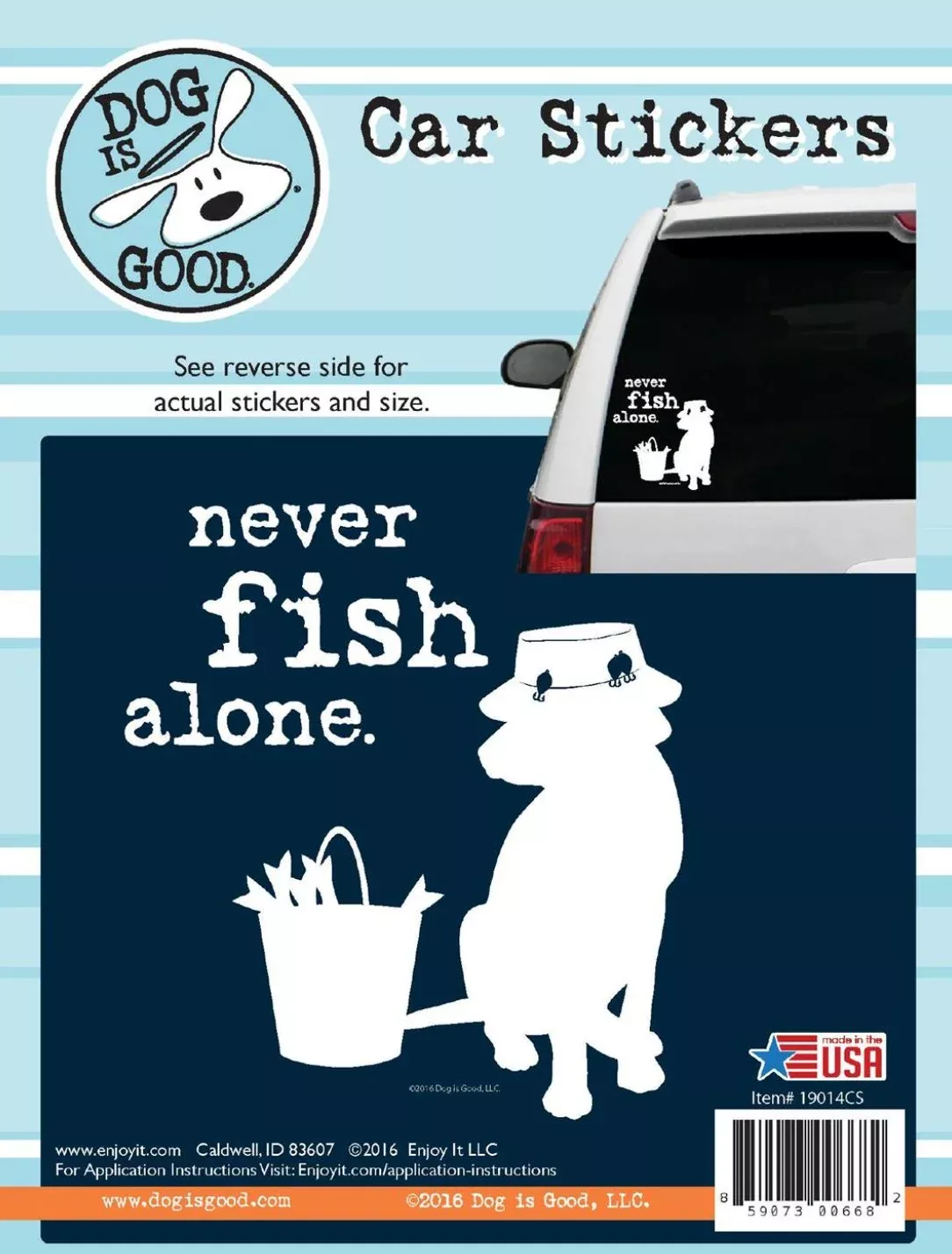 Enjoy It 19014CS Dog Is Good Decal