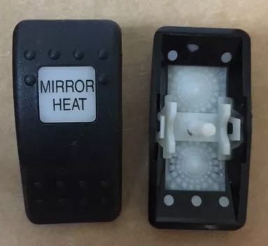 “Mirror Heat” Switch Faceplate Contura II