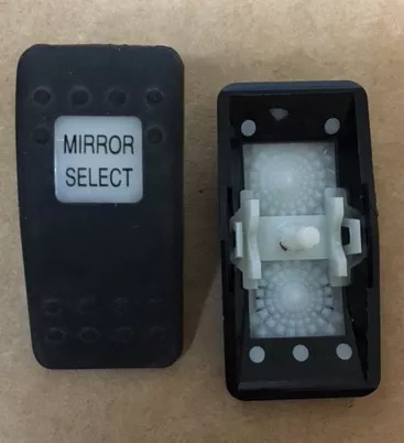 “Mirror Select” Switch Faceplate Contura II