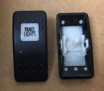 “Panel Lights” Switch Faceplate Contura II