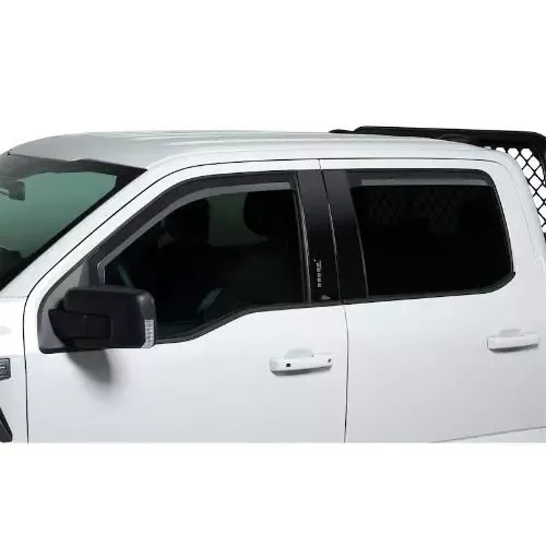 Putco Element In-Channel Window Visors; Chrome Plated - Set of 4 - PUT680220