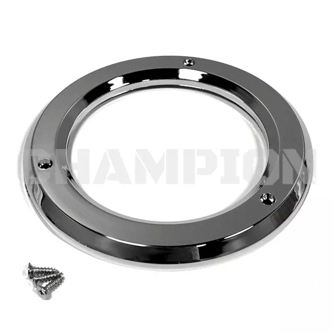 Thor RV 4″ Chrome Tail Light Bezel 0245991