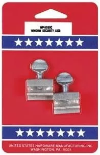 United States Hardware American Hardware Wp-8950C Window Security Lock
