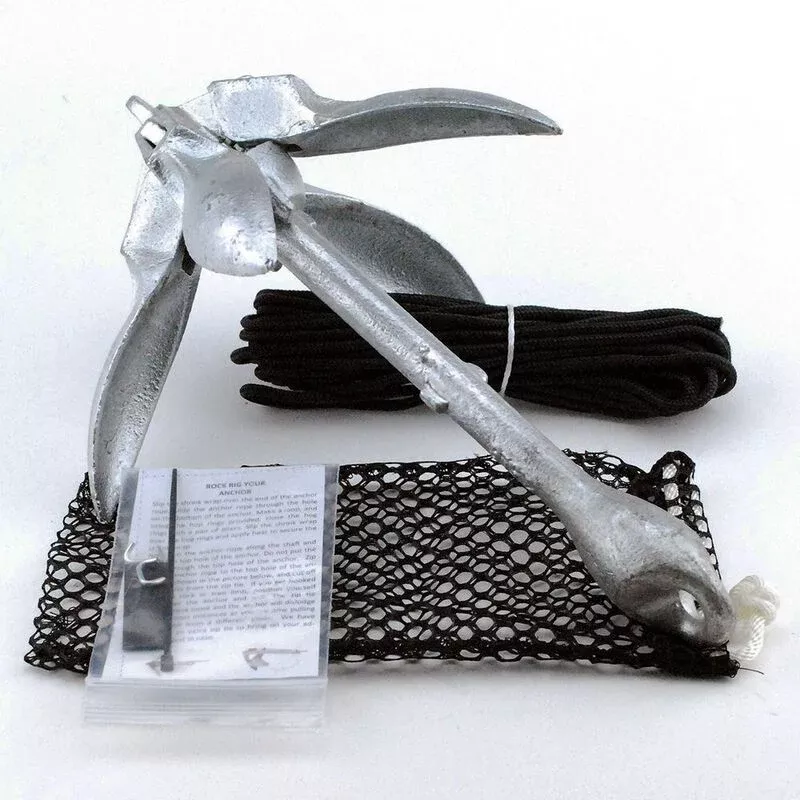 YakGear AB3 Anchor-In-A-Bag Grapnel Anchor – 3.3 lbs.