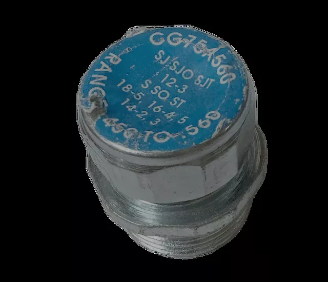 Zinc Plated Steel Cord Grip 3/4″ CG75A560 Range.460 – .560